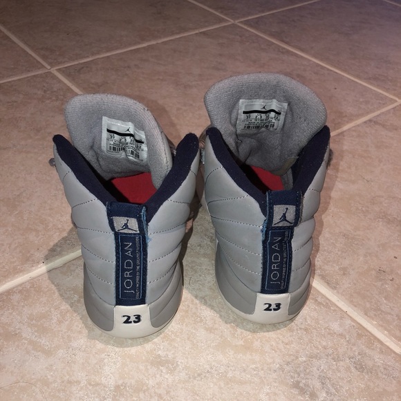 Air Jordan 12 Gym Red;Air Jordan 12 Grey and White - Picture 2 of 8